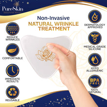 Load image into Gallery viewer, PureSkin-Chest Wrinkle Pads-Décolleté Anti Wrinkle Chest Pads -4 PACK-Long Lasting, Overnight Result | 100% Medical Grade Silicone Reusable | Chest Wrinkle Patches - PureSkin
